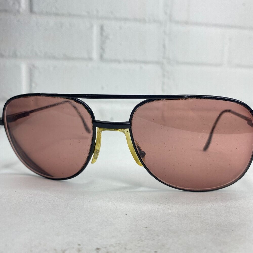 Marchon NYC Women Glasses Frame Derek Black Pink Tone Eyeglasses 51[]16 135 2599